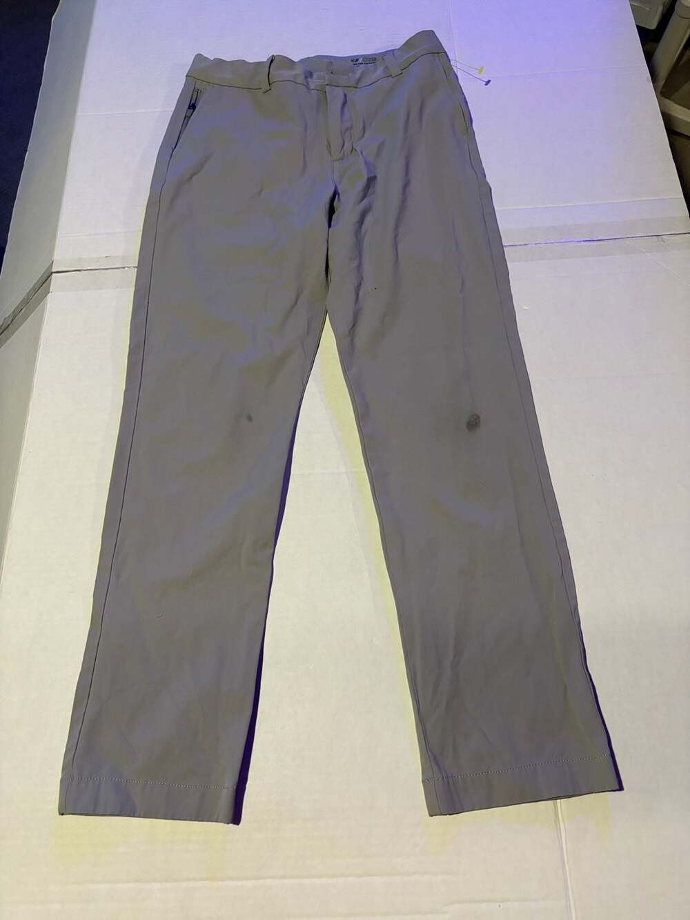 Vineyard Vines On-The-Go Pant Size 12 Gray Cotton Blend Hiking Pants